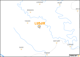map of Luojia