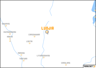 map of Luojia