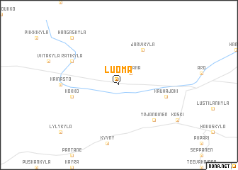 map of Luoma