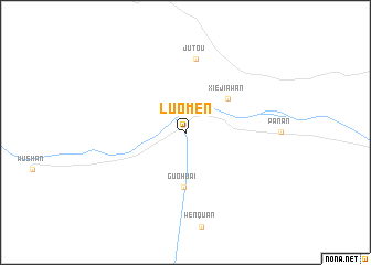 map of Luomen