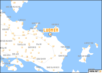 map of Luomen