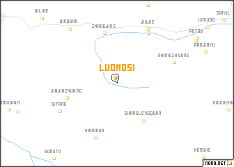 map of Luomosi
