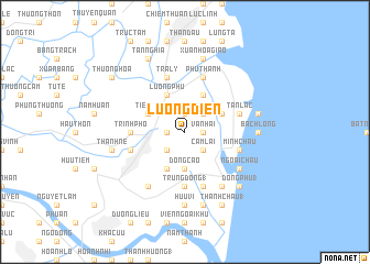 map of Lương Ðiền