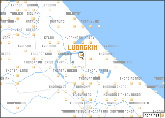 map of Lương Kim