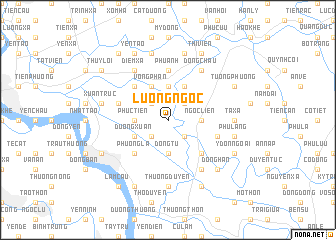 map of Lương Ngọc