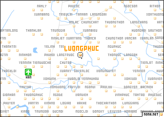 map of Lương Phúc