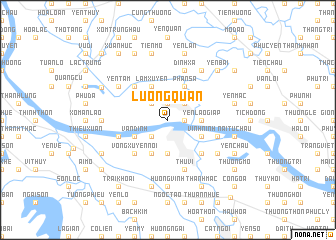 map of Lương Quán