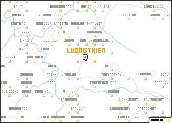 map of Lương Thiện