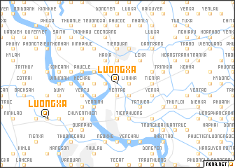 map of Lương Xá