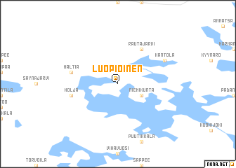 map of Luopioinen