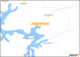 map of Luoquangou