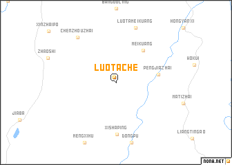 map of Luotache