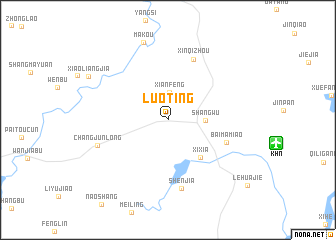 map of Luoting