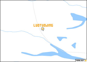 map of Luotuojing