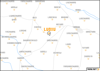 map of Luoxu
