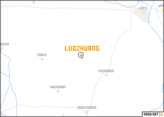 map of Luozhuang