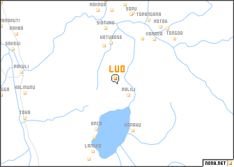 map of Luo