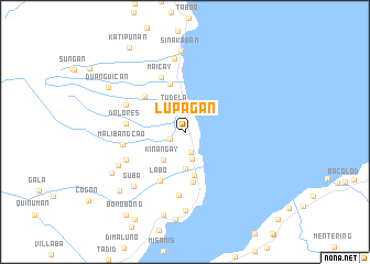 map of Lupagan