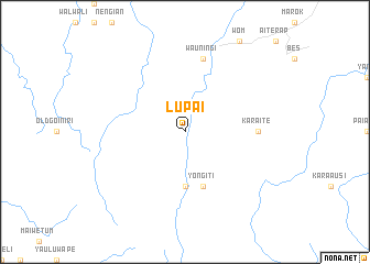 map of Lupai