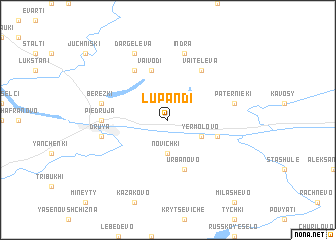 map of Lupandi