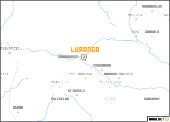 map of Lupanga