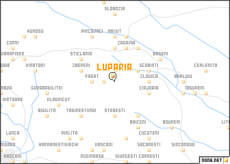 map of Lupăria