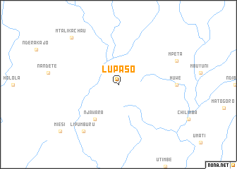 map of Lupaso