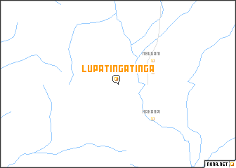 map of Lupatingatinga