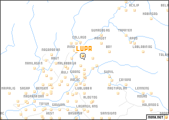 map of Lupa