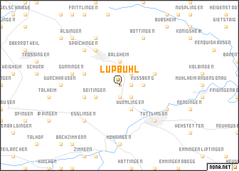 map of Lupbühl