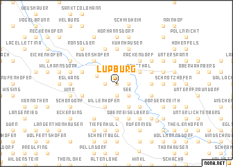 map of Lupburg