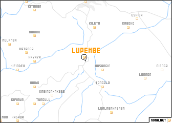 map of Lupembe