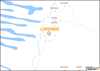 map of Lupenbwe