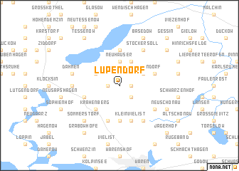 map of Lupendorf