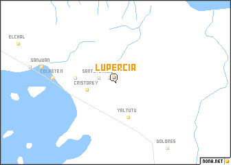 map of Lupercia