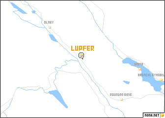 map of Lupfer