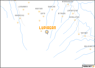 map of Lupiagan