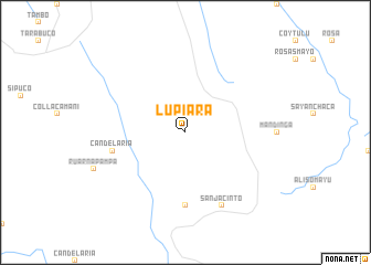 map of Lupiara