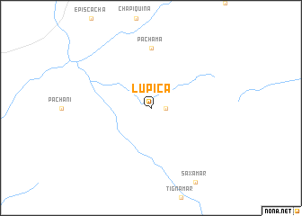 map of Lupica