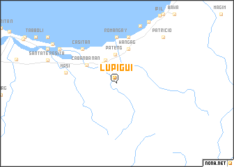 map of Lupigui