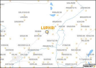 map of Lupikai