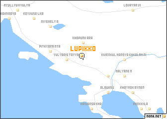 map of Lupikko
