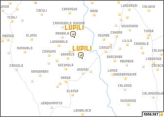 map of Lupili