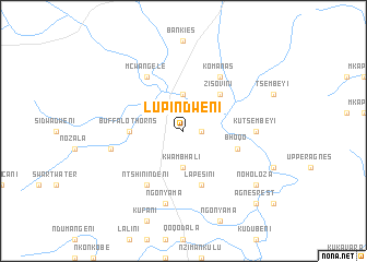 map of Lupindweni