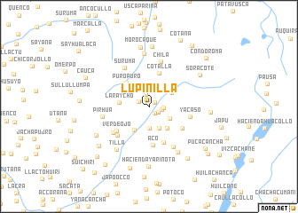 map of Lupinilla