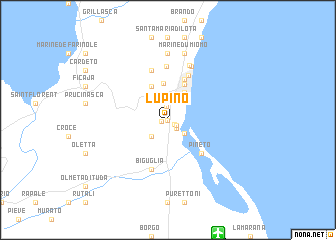 map of Lupino