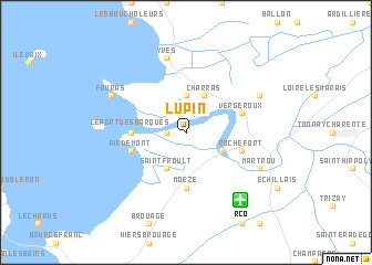 map of Lupin