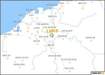 map of Lupin