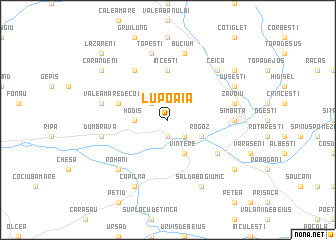 map of Lupoaia