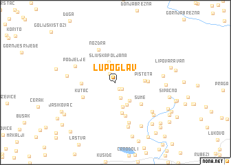 map of Lupoglav